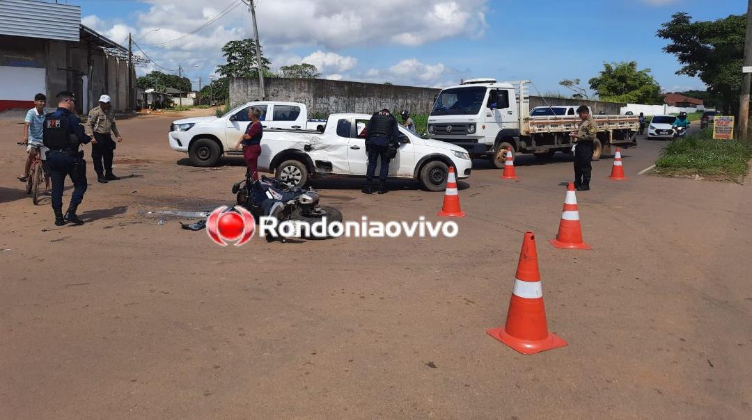 URGENTE: Policial penal sofre grave acidente de trânsito e motorista foge 