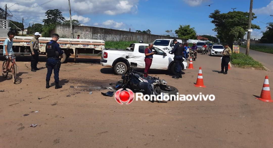 URGENTE: Policial penal sofre grave acidente de trânsito e motorista foge 