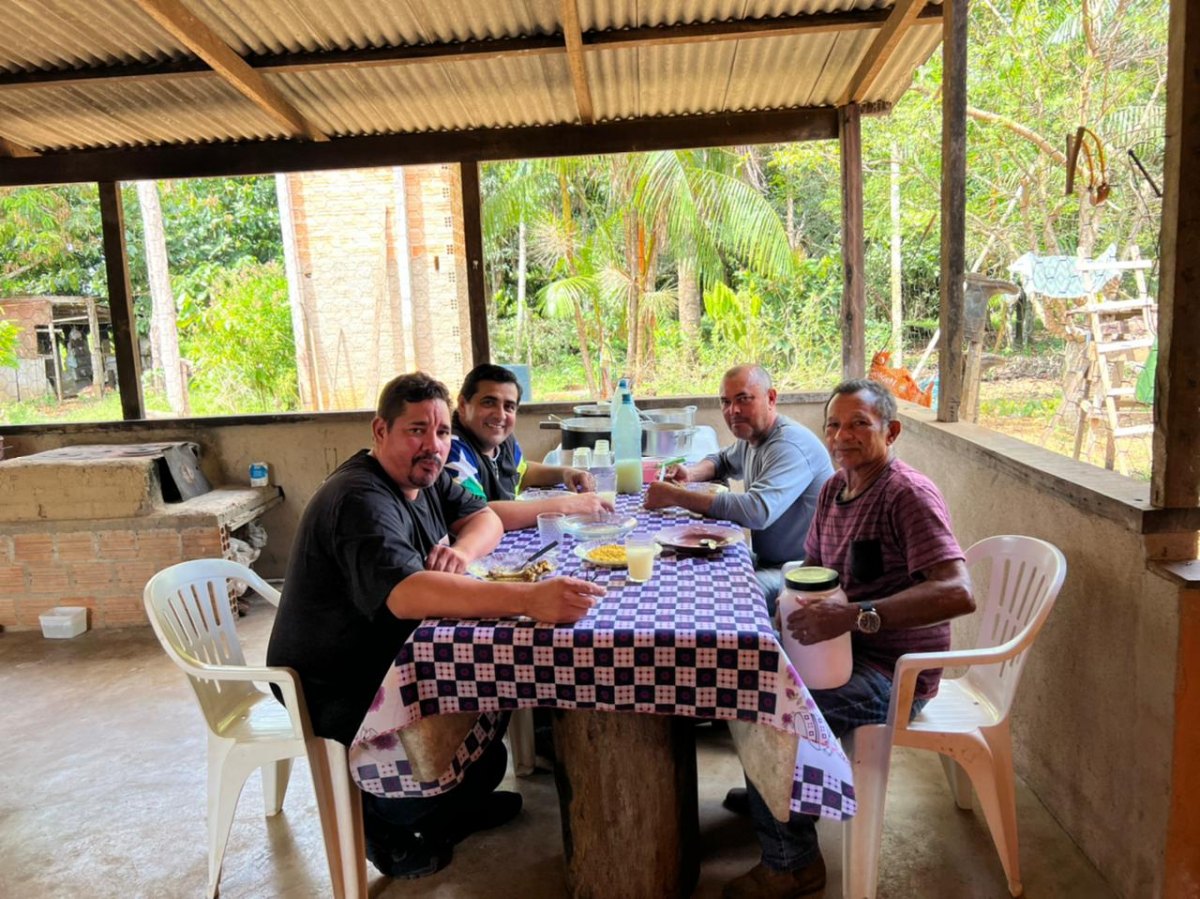 TRABALHO: Breno Mendes faz diversas visitas na zona rural de Porto Velho