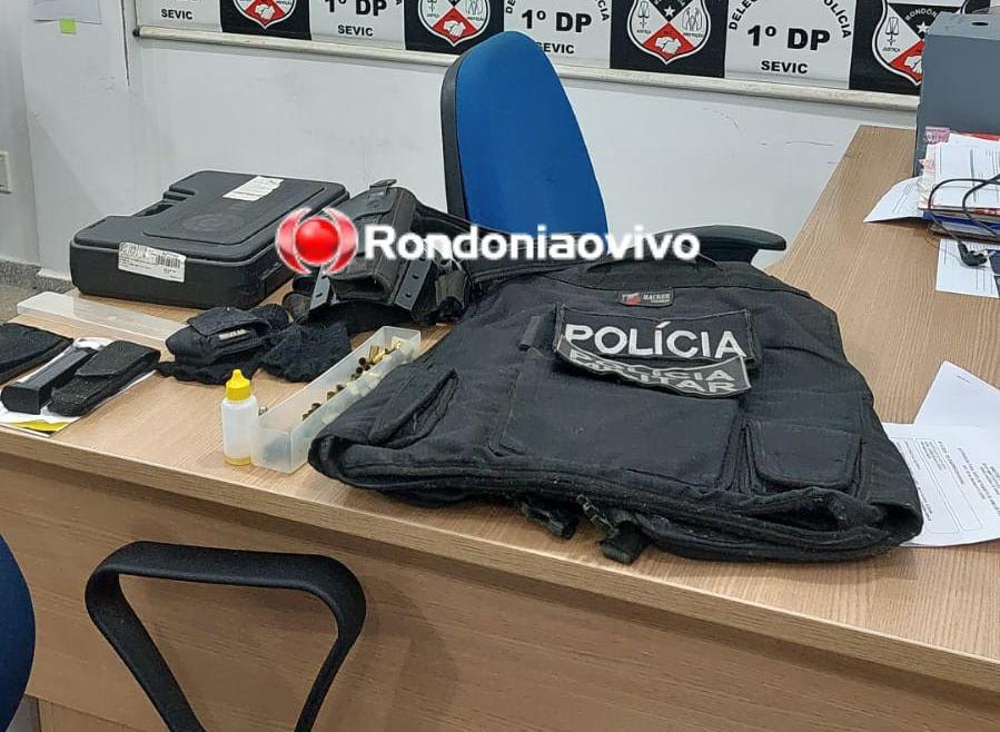 APÓS DENÚNCIAS: Sevic do 1° DP prende falso sargento da PM com munições e colete balístico