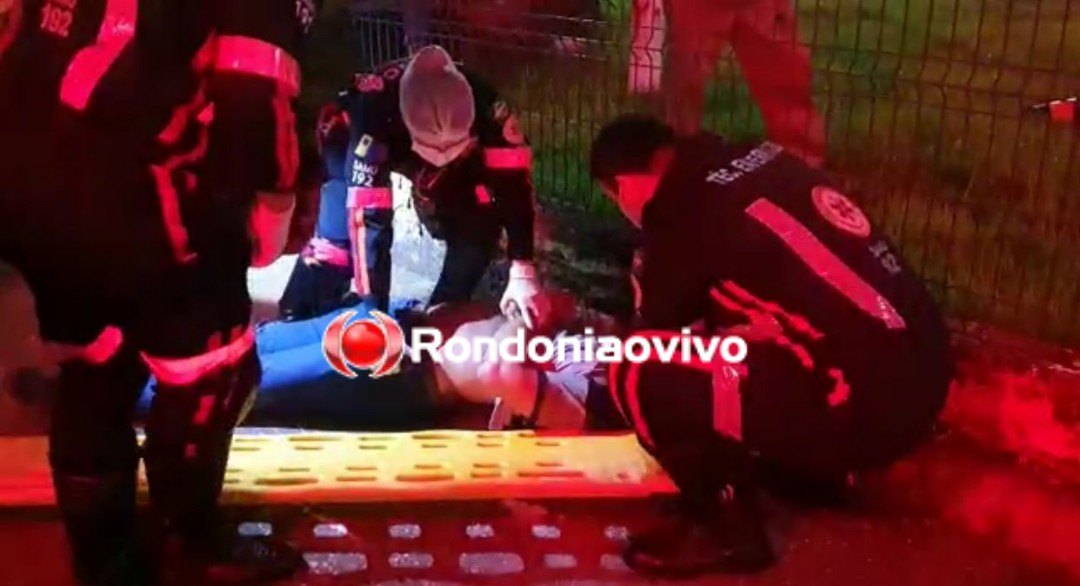 NA JORGE TEIXEIRA: Motociclista fica em estado gravíssimo ao ser atropelado por carreta