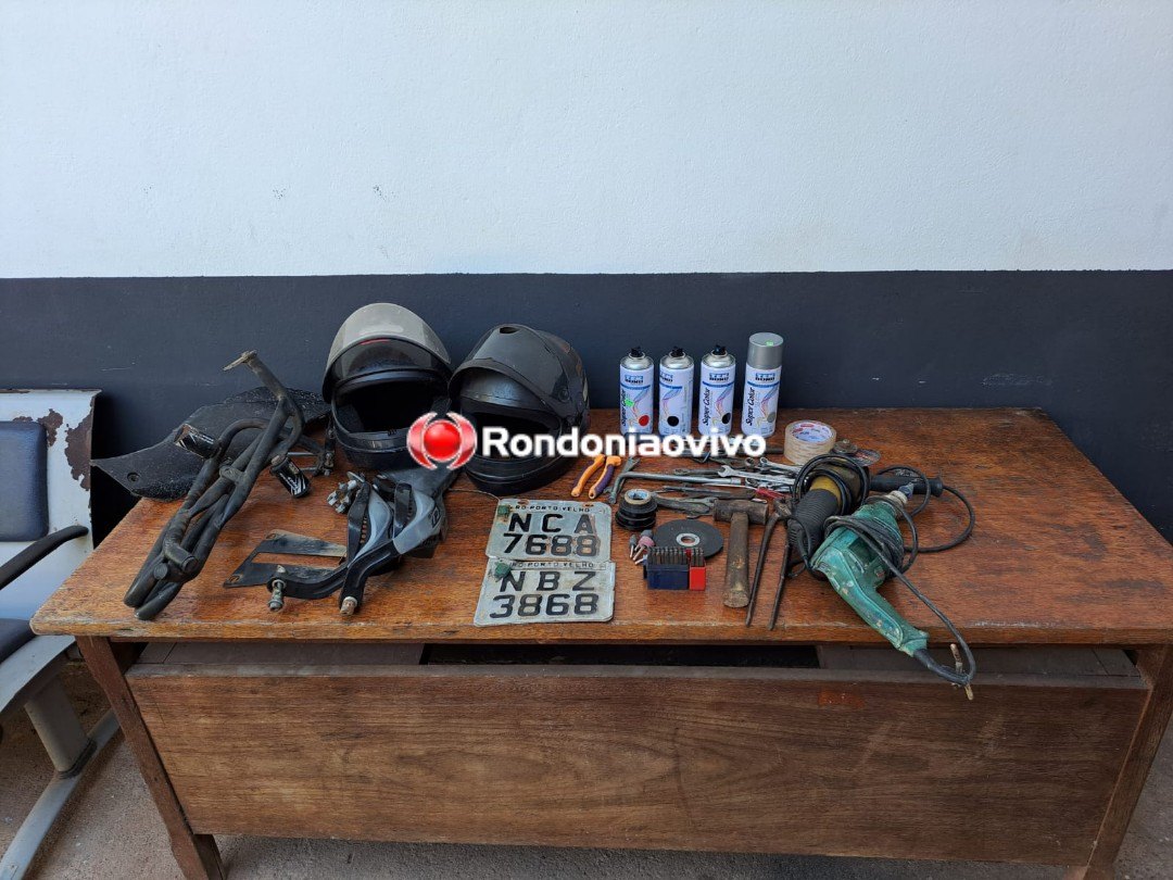 DESMANCHE: Delegacia de Furtos e Roubos localiza motocicletas clonadas em 'mocó'
