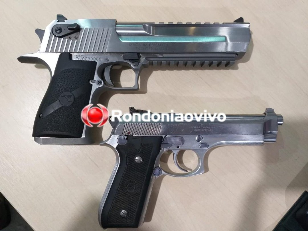 TENTARAM FUGIR: Polícia aborda Corolla e três são presos com pistolas próximo ao CPA