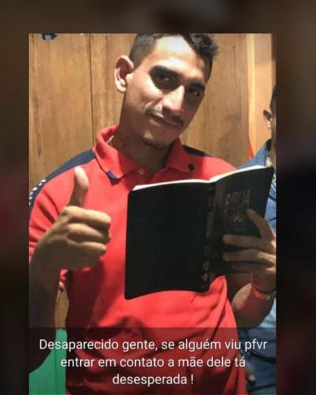 HÁ UMA SEMANA: Homem desaparece após sair de casa dizendo que ia para a igreja