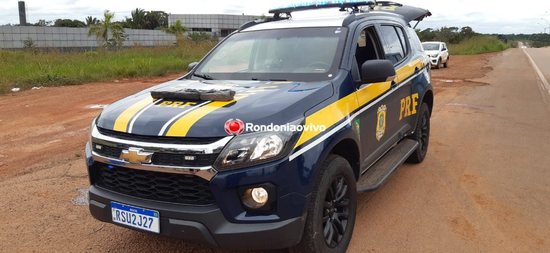 VINDO DE GUAJARÁ: PRF prende casal com três quilos de cocaína na BR-364, em Porto Velho