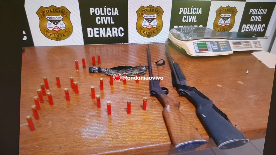 NARCO BRASIL: Denarc prende três pessoas com quatro armas na BR-364