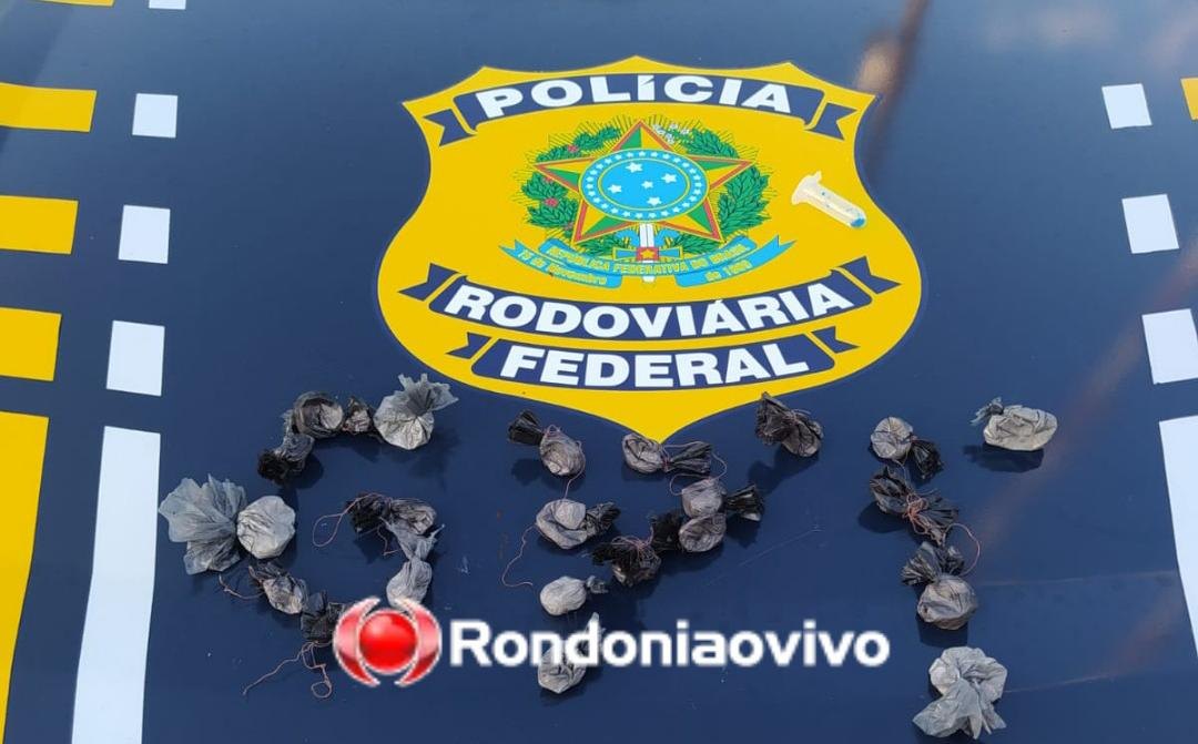 CONFESSOU: Acreana é presa na BR-364 quando trazia droga para prostíbulo em Rondônia