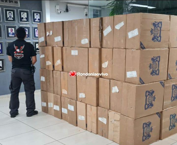 OPERAÇÃO HÓRUS: Agentes do Denarc prendem casal com 40 mil carteiras de cigarros na BR-364