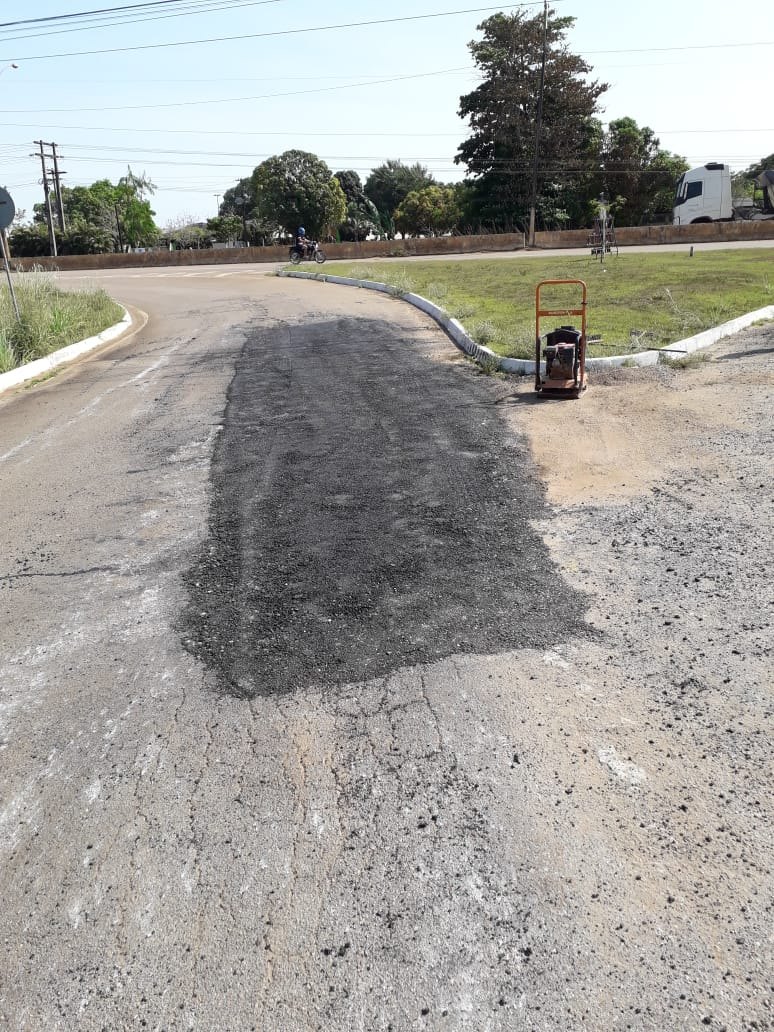EDWILSON NEGREIROS: Cidade Jardim recebe operação tapa-buracos após pedido de vereador 