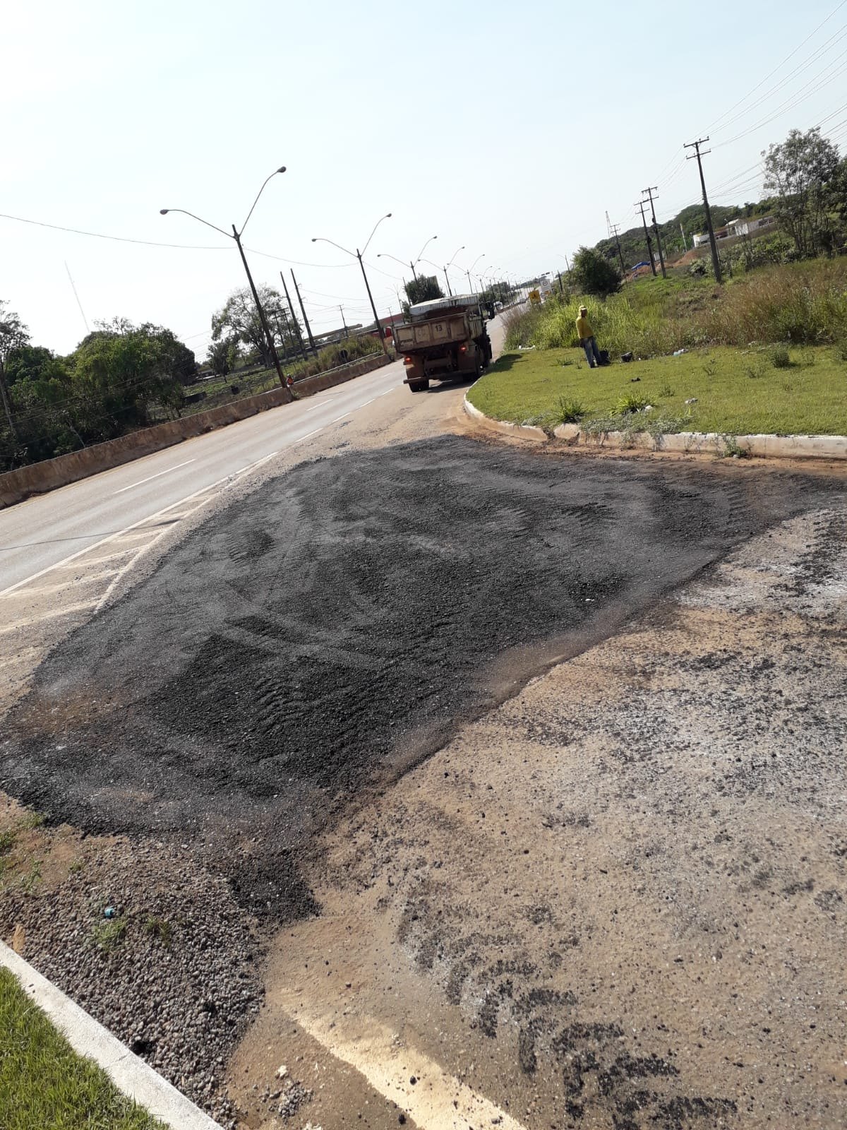 EDWILSON NEGREIROS: Cidade Jardim recebe operação tapa-buracos após pedido de vereador 