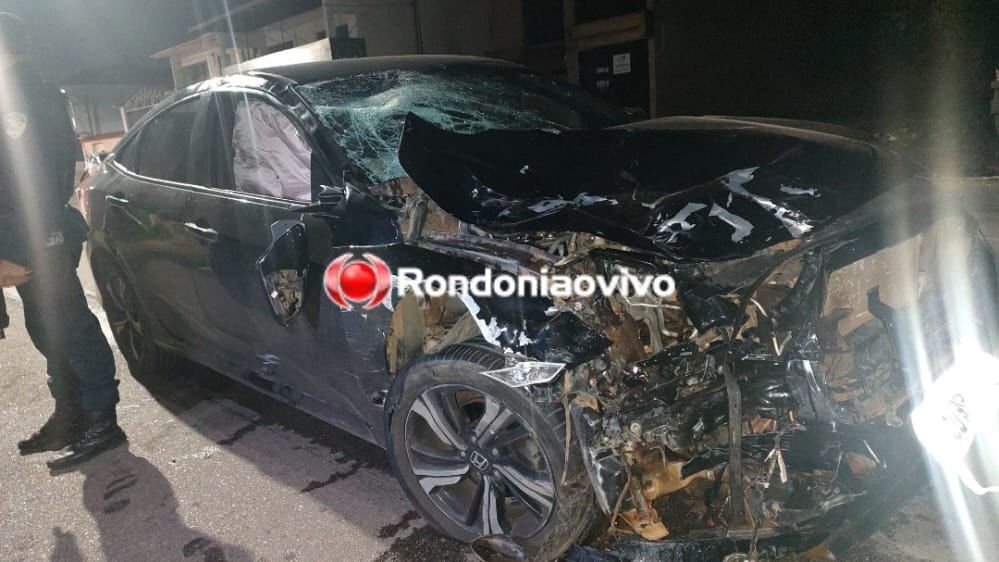 TRAGÉDIA: Motociclista  morre após ser atingido por Honda Civic na 'Pinheiro'