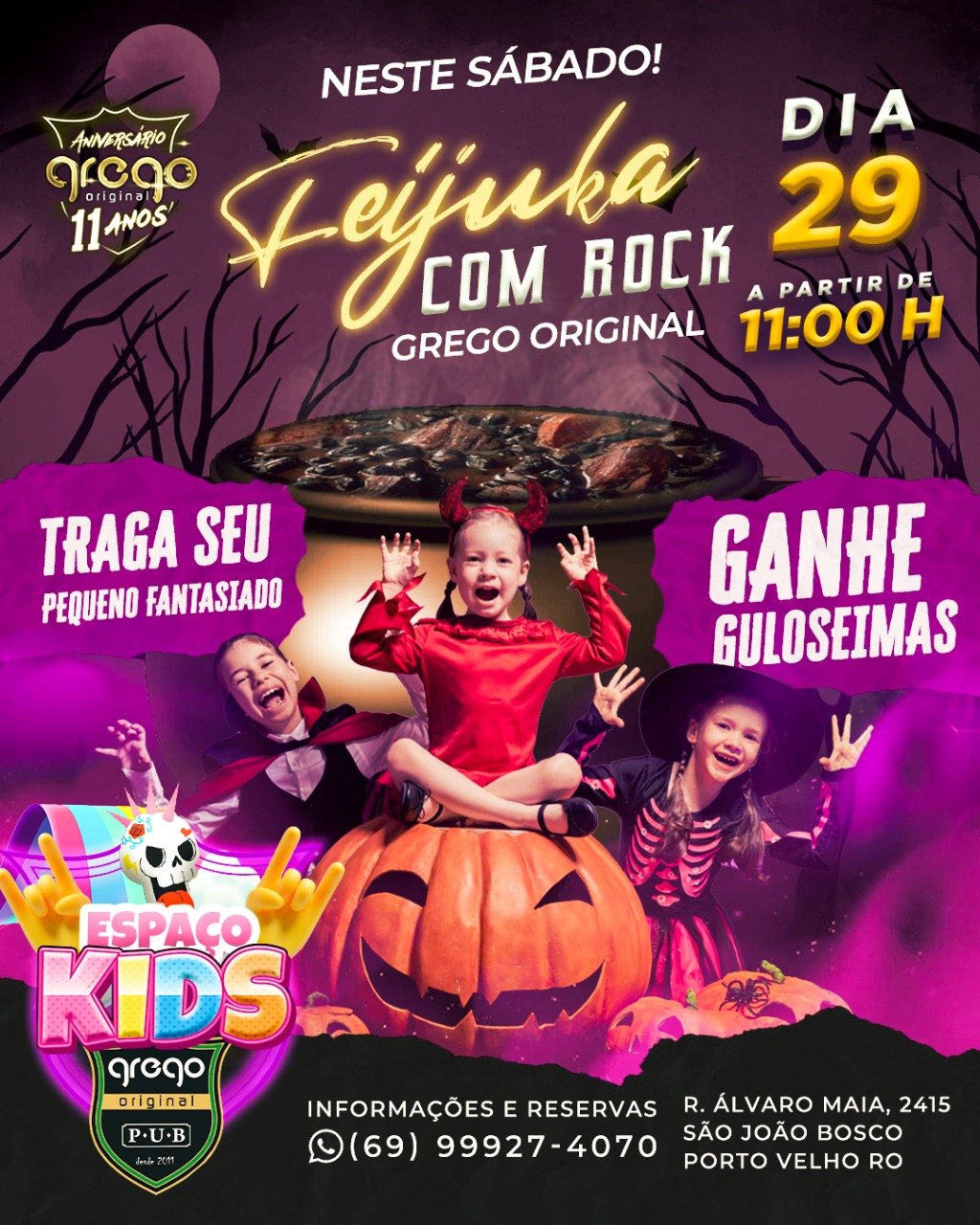 FESTA FANTASIA: Vai rolar especial Michael Jackson na 'Festa Halloween' do Grego Original