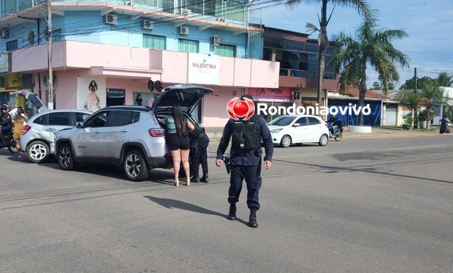 URGENTE: Casal fica lesionado após grave colisão envolvendo três veículos