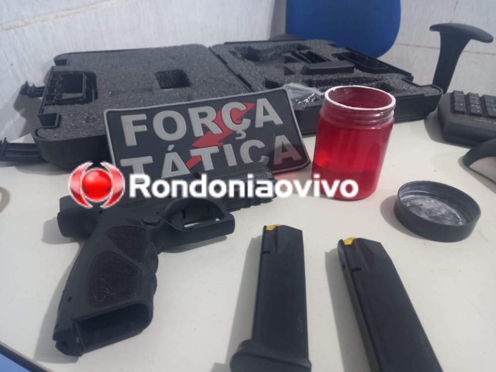 'DELIVERY DA ARMA': Mulher é presa levando pistola TS9 sob encomenda para a zona Sul