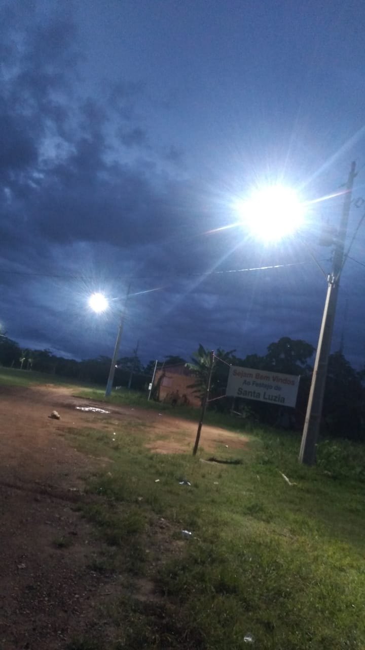 'BOM SERÁ': Comunidade no Baixo Madeira recebe iluminação após pedido de Valtinho Canuto