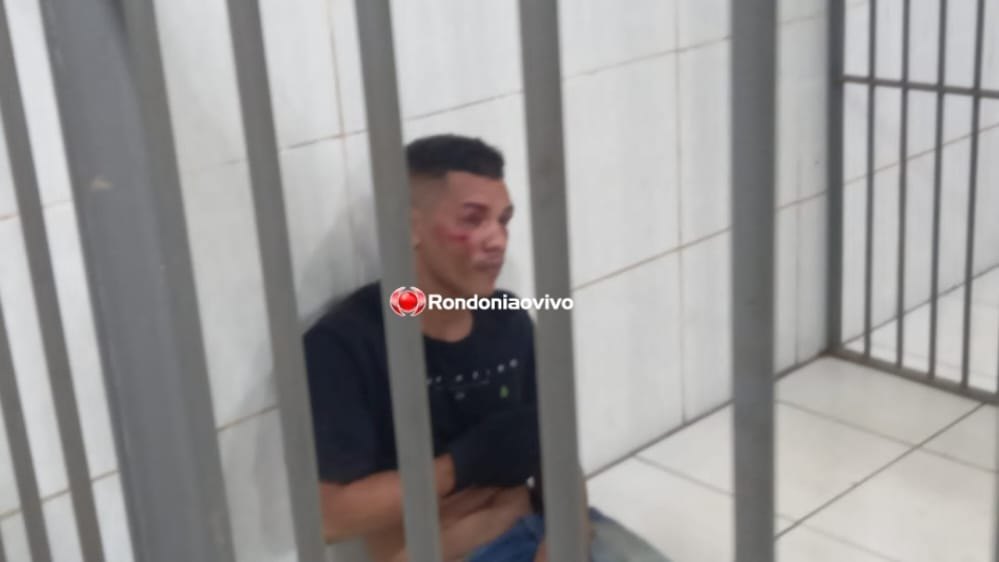 LEVOU SURRA: População espanca assaltante acusado de roubar adolescente 