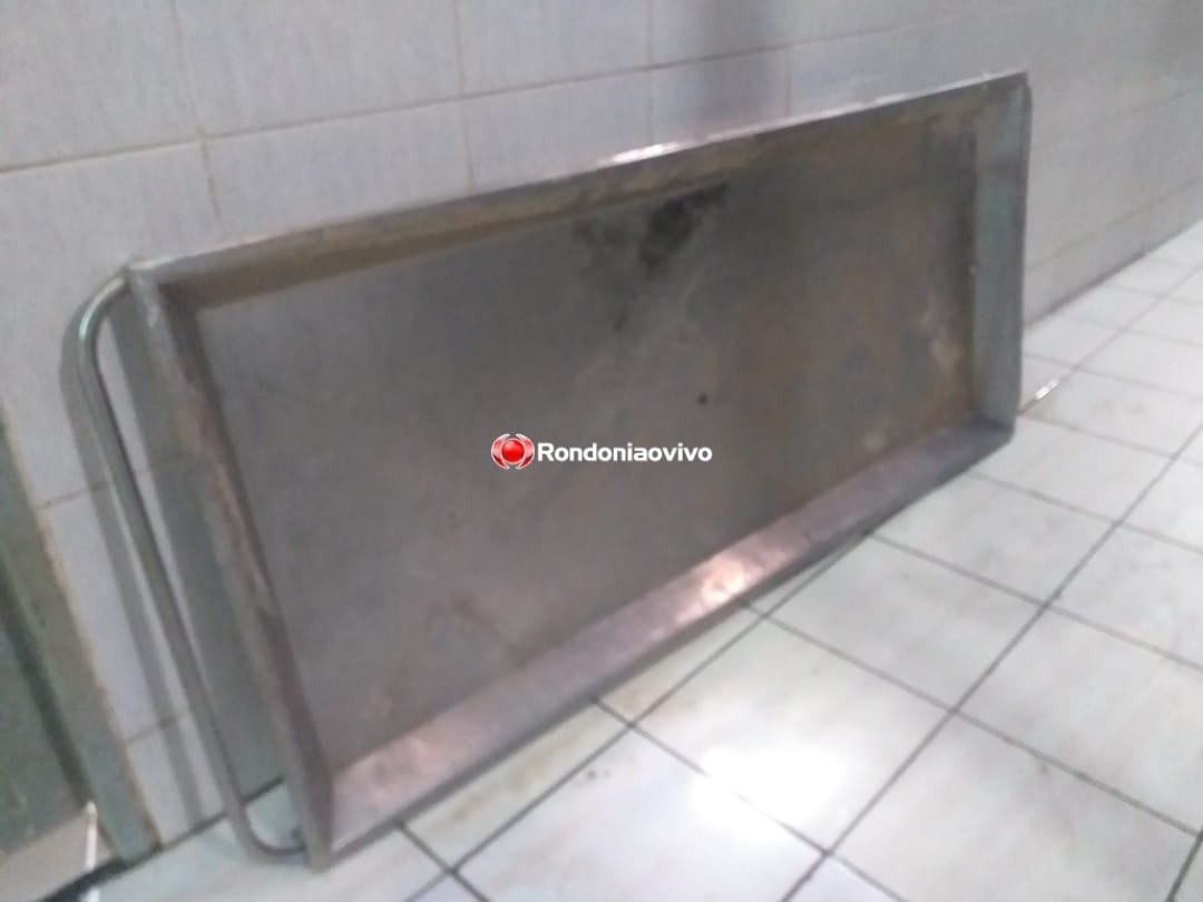 NADA ESCAPA: Ladrão é preso furtando gaveta de carregar cadáver no IML