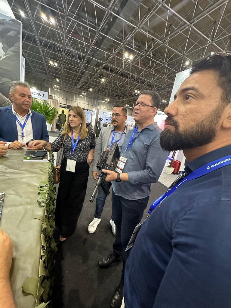 PREVENÇÃO: Marcos Rocha participa da maior Feira de Defesa da América Latina
