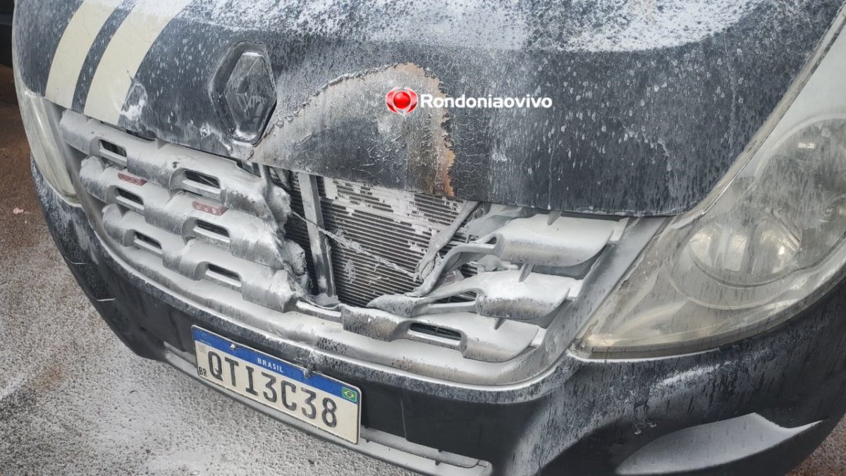 ASSISTA: PC tenta prender bandido que incendiou viatura no Departamento de Flagrantes