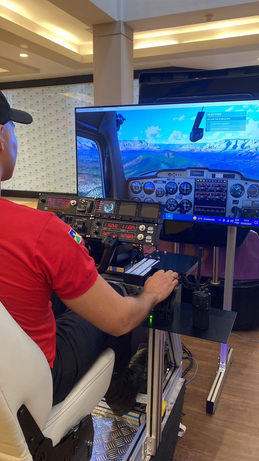 SIMULADORES: Imersão e realidade virtual na Space Gamer no PVH Shopping