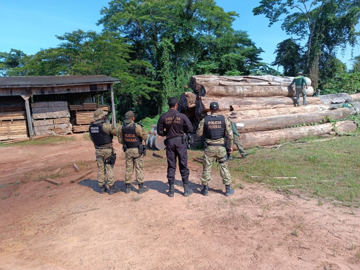 URU PRAESIDIUM: PF realiza operação para combater ações ilegais em terra indígena