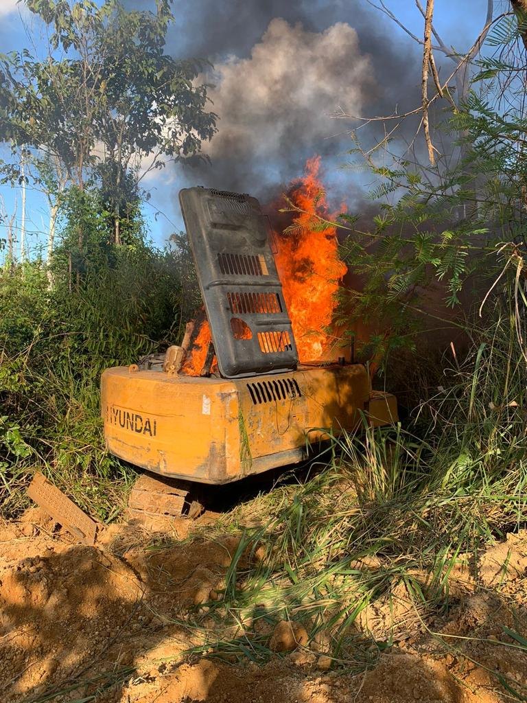 URU PRAESIDIUM: PF realiza operação para combater ações ilegais em terra indígena