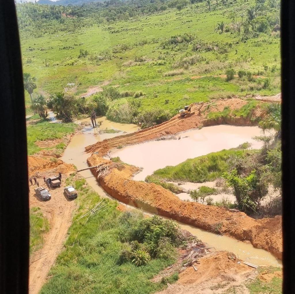 URU PRAESIDIUM: PF realiza operação para combater ações ilegais em terra indígena