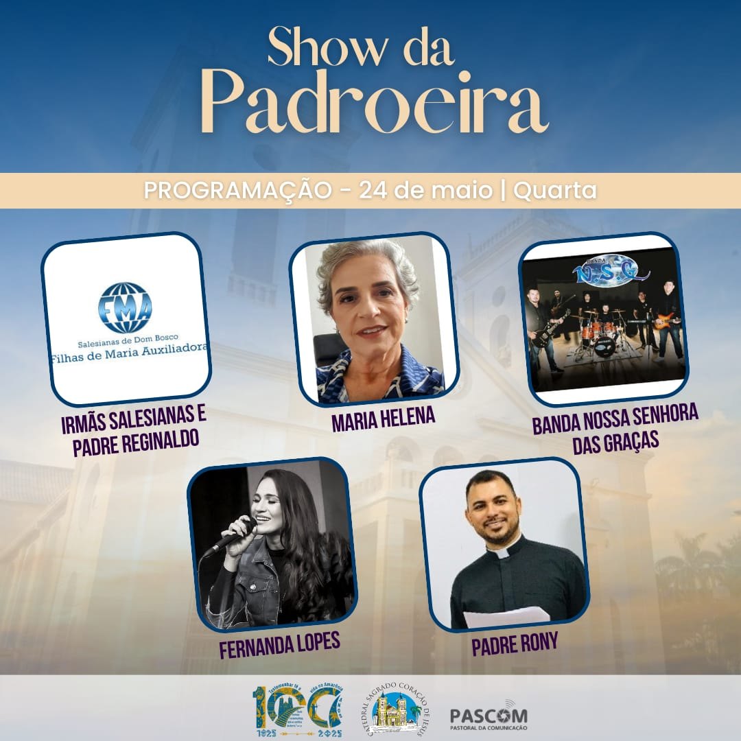 COMEMORAÇÃO: Festa de Nossa Senhora Auxiliadora nesta quarta-feira (24)