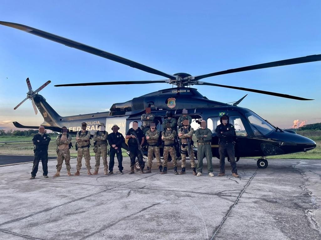 DIAMANTES: PF desmonta bando que atua nas Reservas Indígenas Roosevelt e Parque Aripuanã