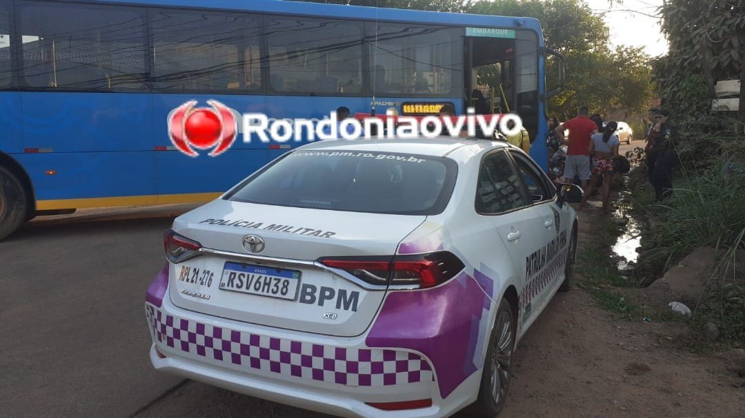 ZONA SUL: Idoso fica em estado grave ao ser atropelado por ônibus 