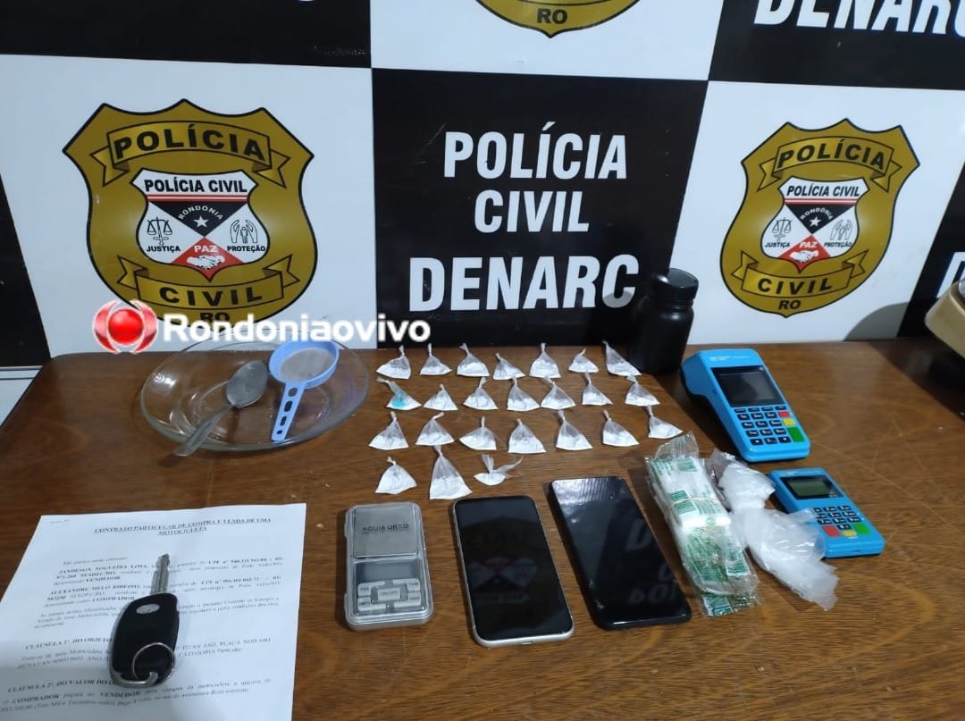 REINCIDÊNCIA: Motorista de aplicativo é preso novamente pelo Denarc por tráfico