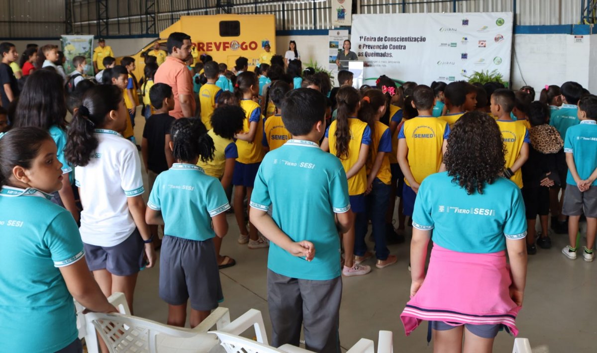 CONSCIENTIZAÇÃO: Instituições promovem evento contra as queimadas em distrito de PVH