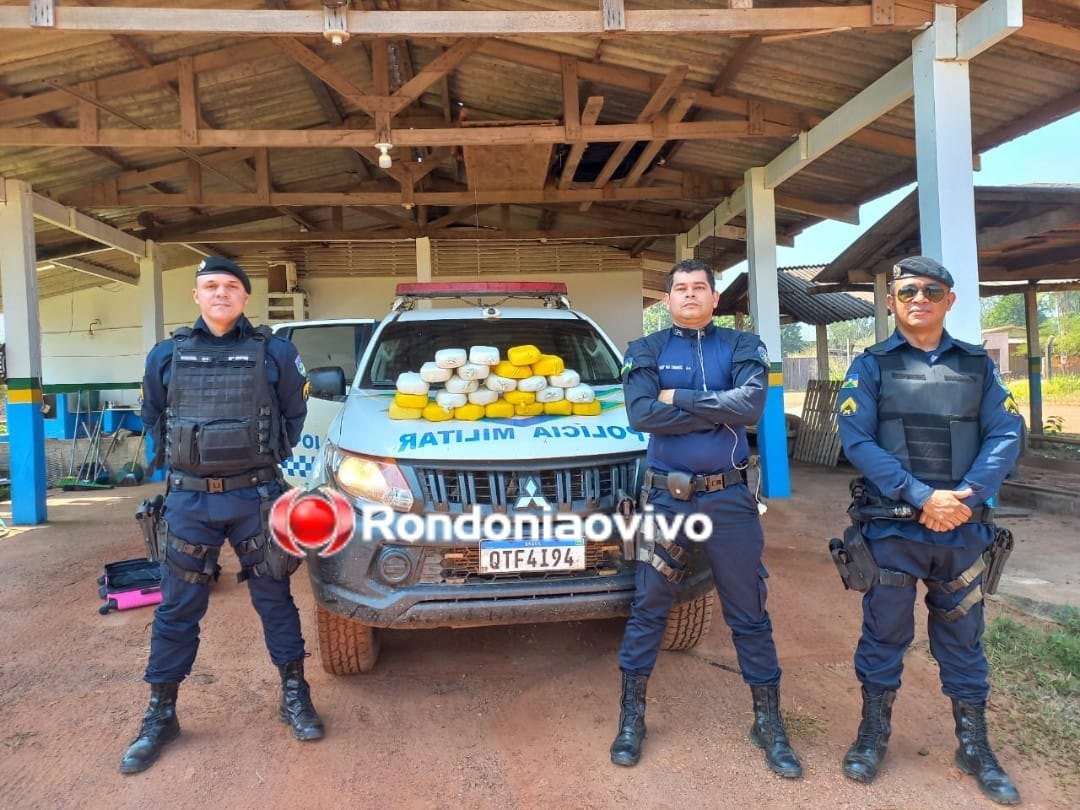 TRÁFICO NA 364: PM prende casal de Goiânia com 25 quilos de cocaína em Porto Velho