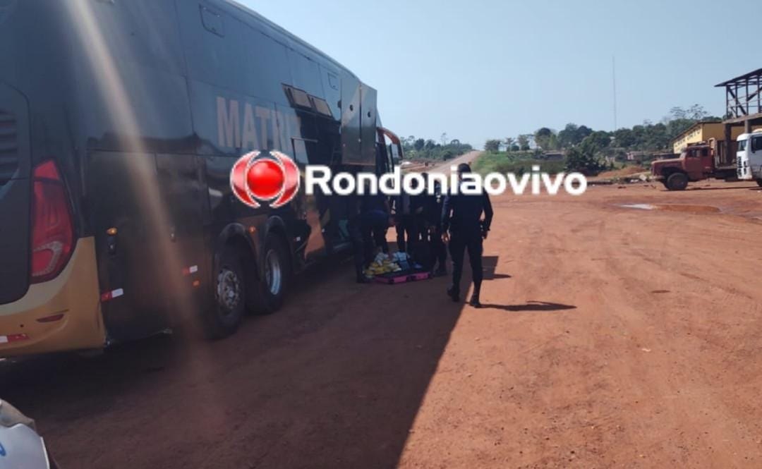 TRÁFICO NA 364: PM prende casal de Goiânia com 25 quilos de cocaína em Porto Velho