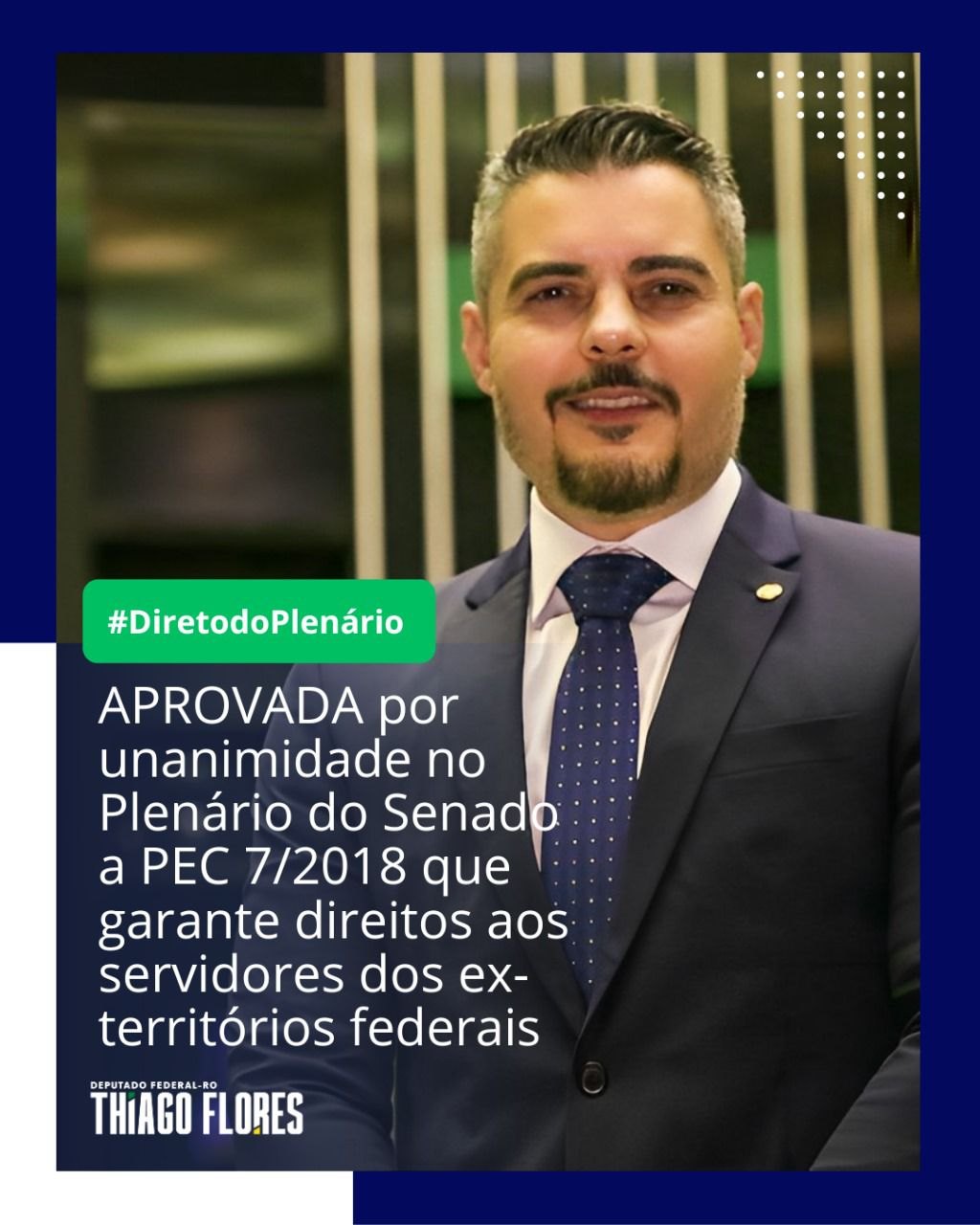 PEC 07/2018: Senado Federal aprova projeto que garante transposição a servidores