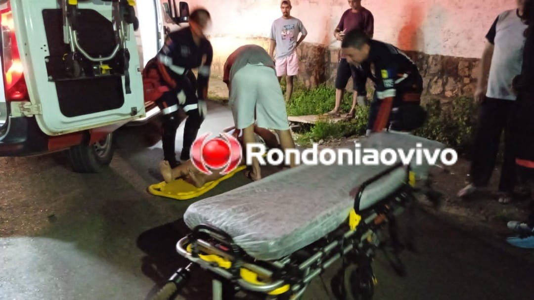 ENTROU NA FRENTE: Cachorro 'Caramelo' derruba mulher de moto e foge