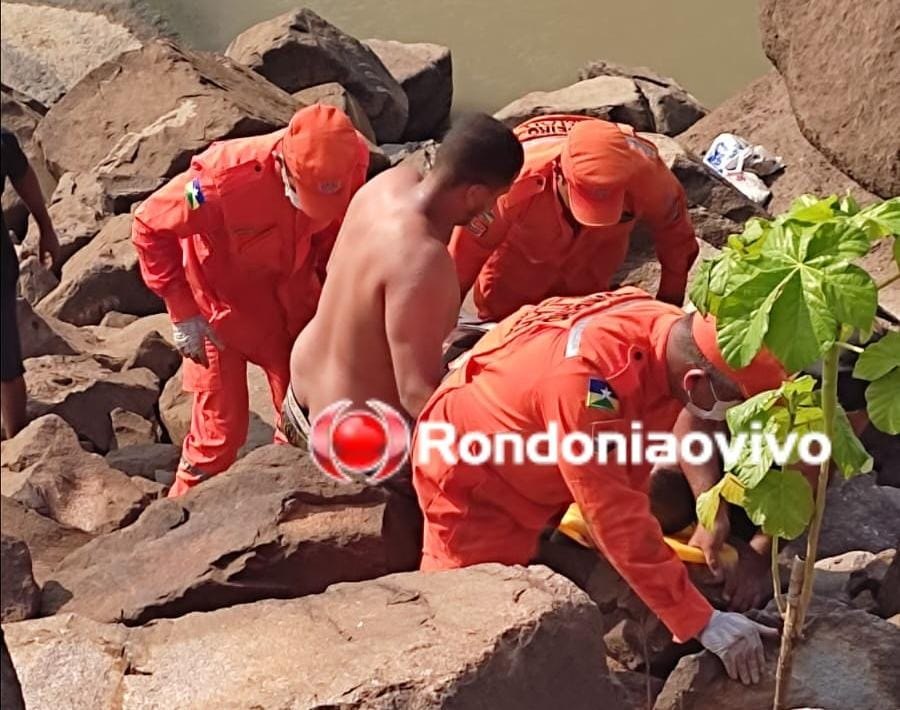 GRAVE: Pescador é atingido por pedras que rolaram na região da Usina na capital