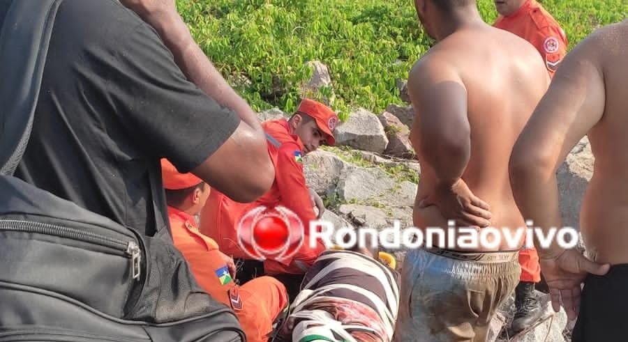 GRAVE: Pescador é atingido por pedras que rolaram na região da Usina na capital