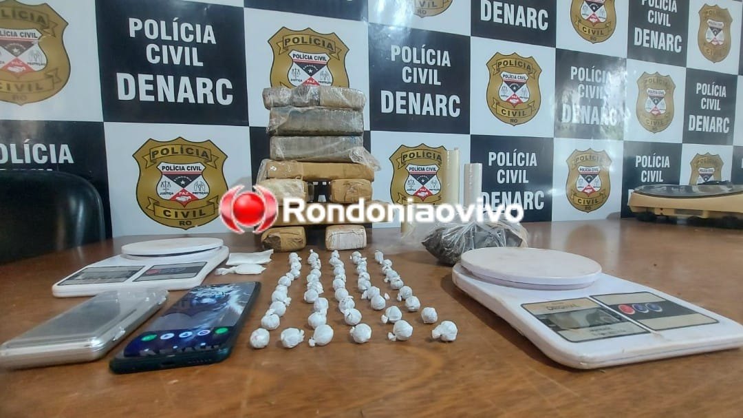 DROGA ENTERRADA: Denarc prende traficante com nove quilos de maconha