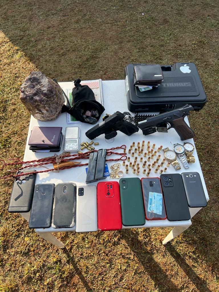 ELUSORIUS: Operação da PF mira acusados de vender diamantes extraídos de Terras Indígenas