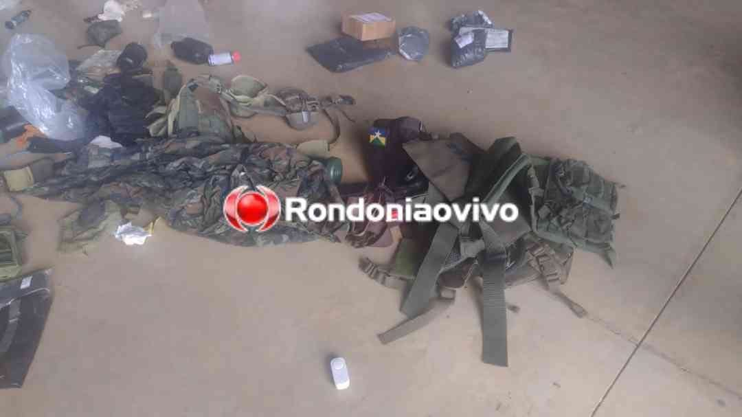 NA BR-364: Depósito da Shopee é invadido, ladrões furtam 20 TV's e fardas do Exército