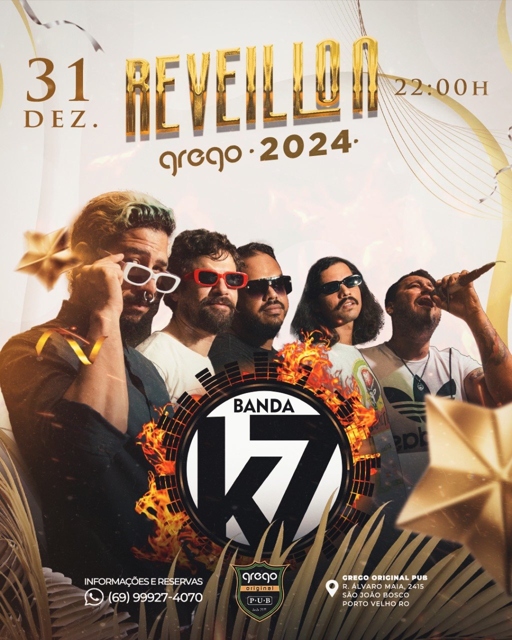 FIM DE ANO: Confira a agenda semanal do Grego Original