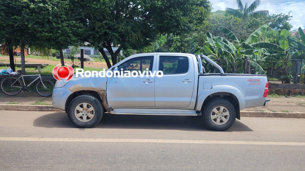 VÍDEO: Motociclista fratura a perna após grave colisão em Hilux na Imigrantes