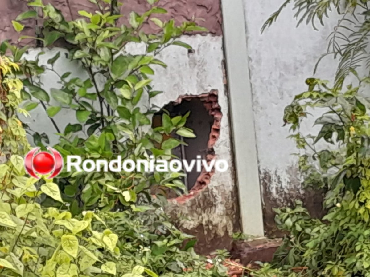 NA JATUARANA: Bandidos fazem buraco na parede e cometem arrastão em loja de tintas