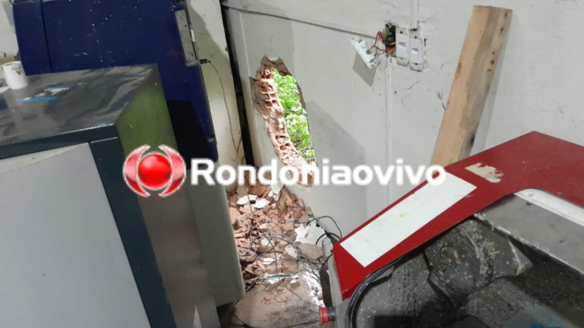 NA JATUARANA: Bandidos fazem buraco na parede e cometem arrastão em loja de tintas
