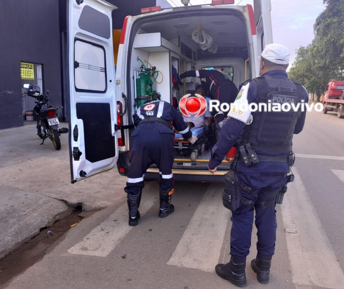 NA JATUARANA: Idoso é atropelado ao tentar atravessar pela faixa de pedestre