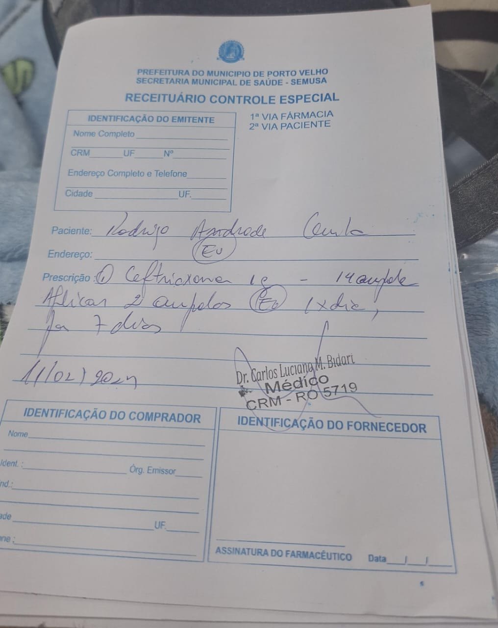 SOLIDARIEDADE: Após grave acidente homem passa por necessidades e pede ajuda para comer