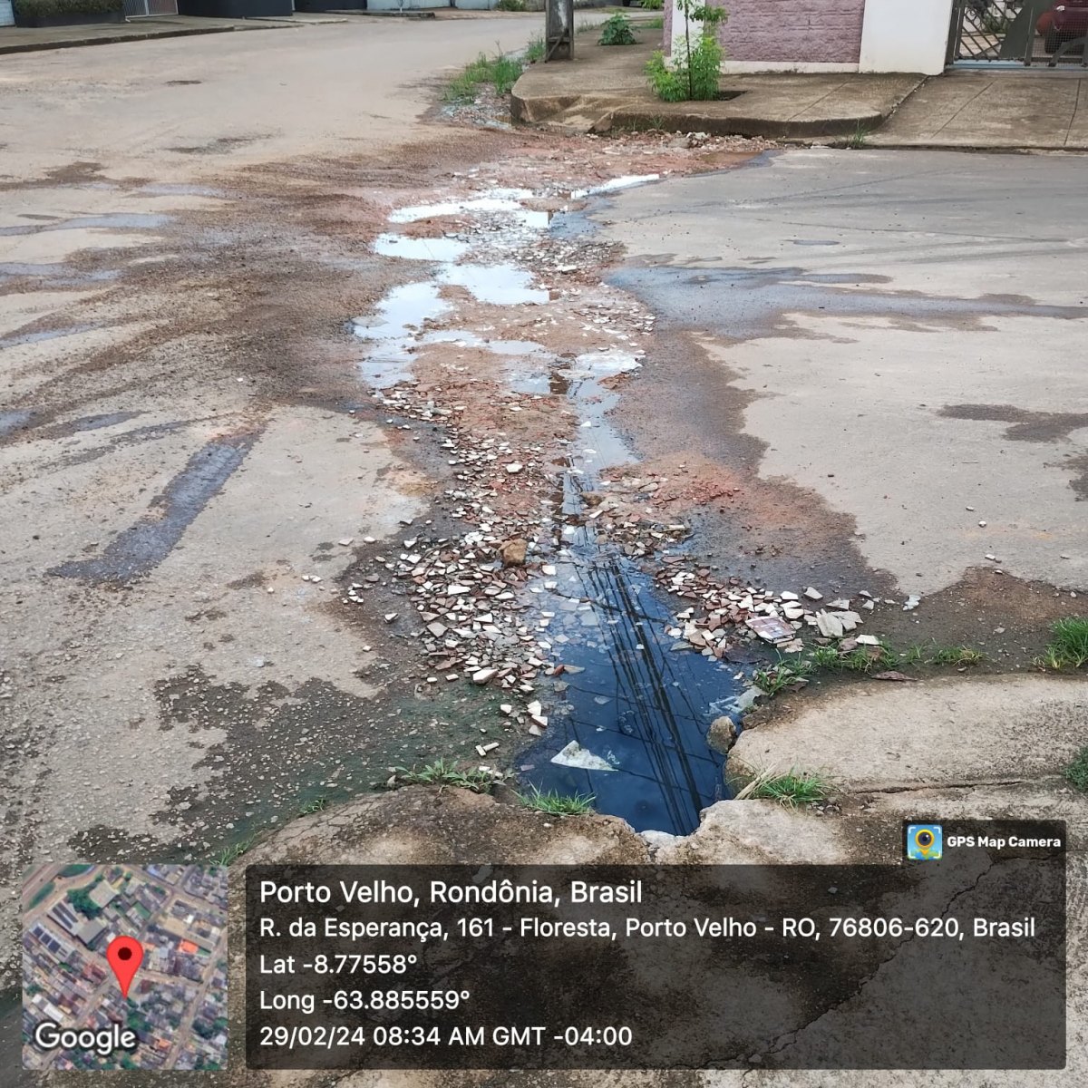 EDWILSON NEGREIROS: Vereador solicita intervenção da Semob para reparo em via e é atendido