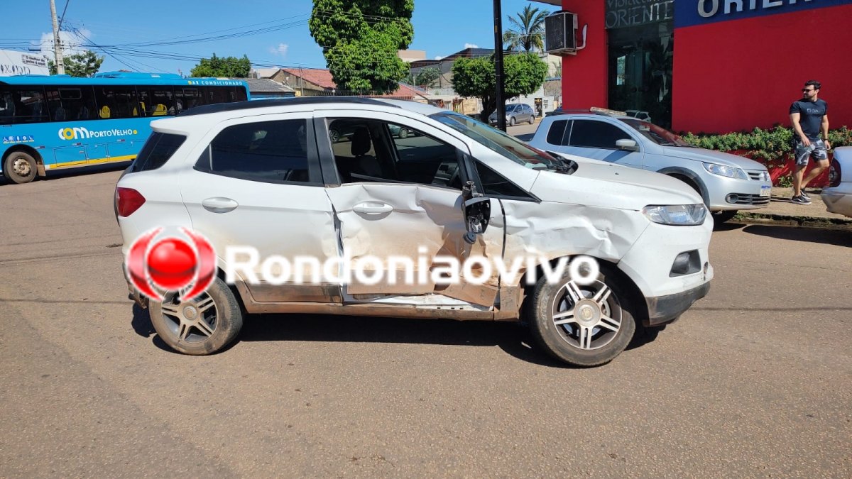 VÍDEO: Grave colisão envolve três carros na Avenida Calama