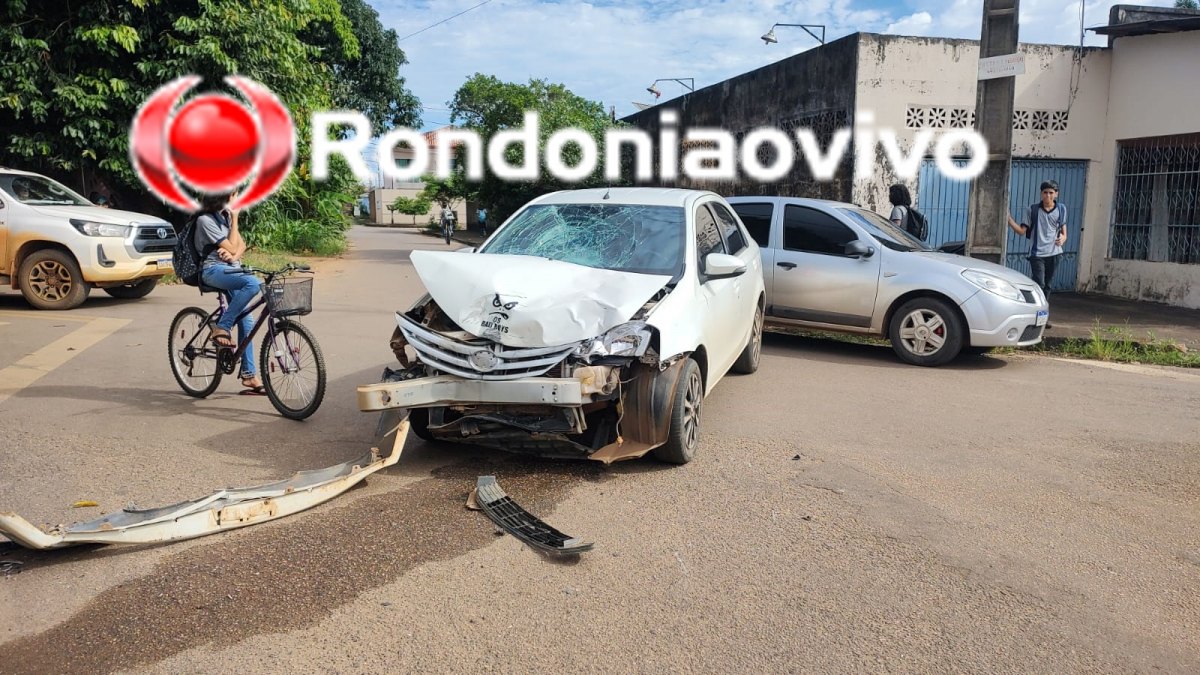 AVANÇOU: Motociclista tem pé dilacerado após grave acidente
